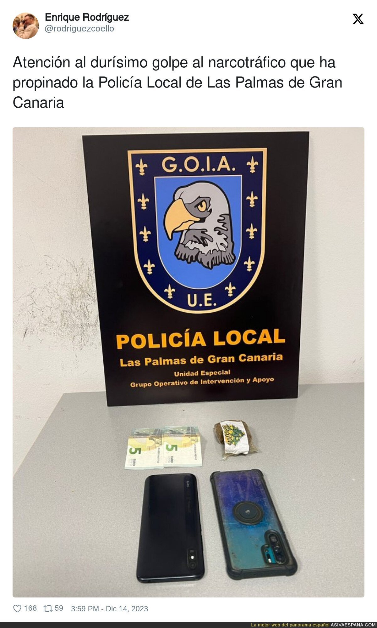 Bravo para la Policía Local de Las Palmas