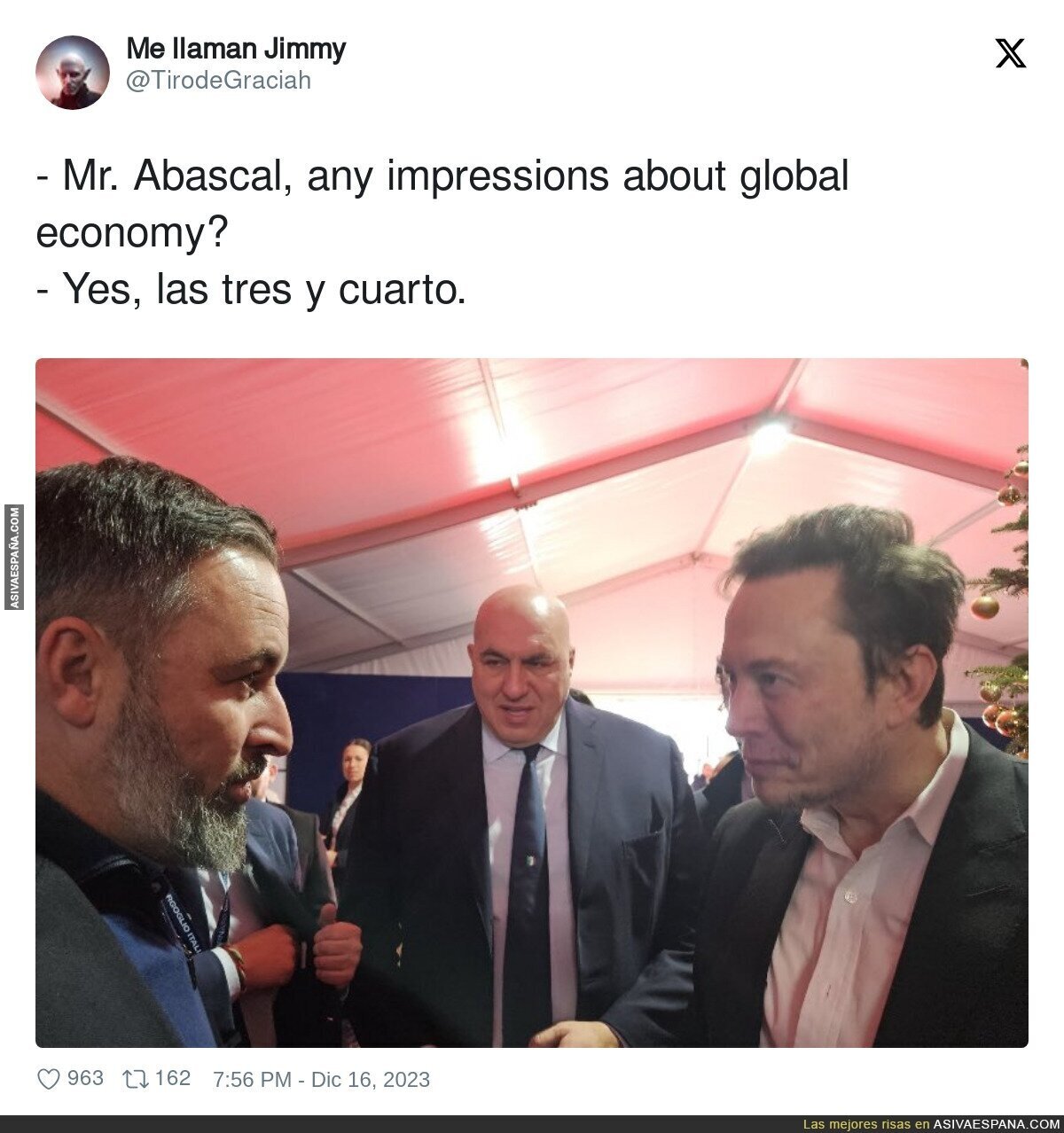 El gran encuentro entre Elon y Santiago