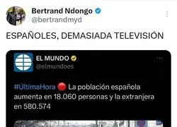 Bertrand Mondongo se cree muy español
