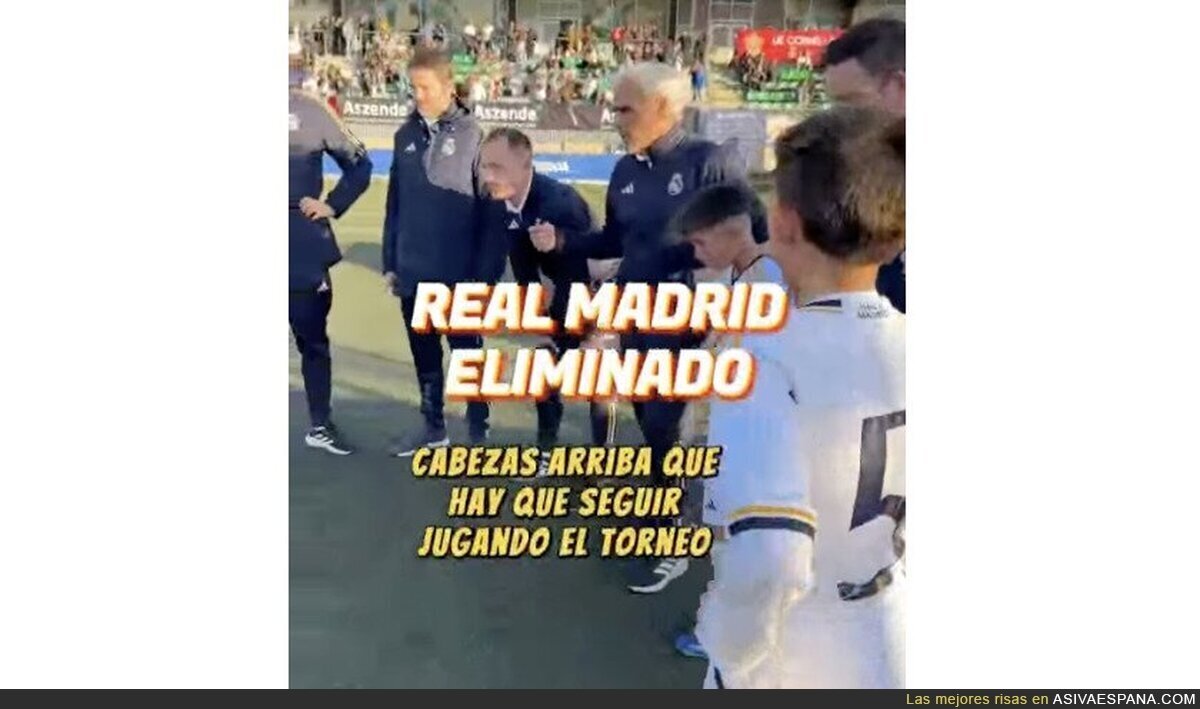 El lamentable discurso de este entrenador del Real Madrid a unos niños