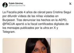 Cristina Seguí está en problemas
