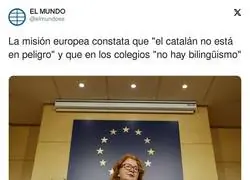 "El catalán no está en peligro"