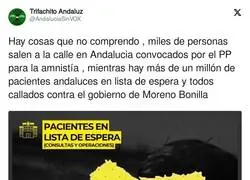 La lista de espera en Andalucía