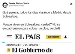 Que curioso todo en Madrid