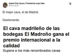 El mejor cava es el de Madrid