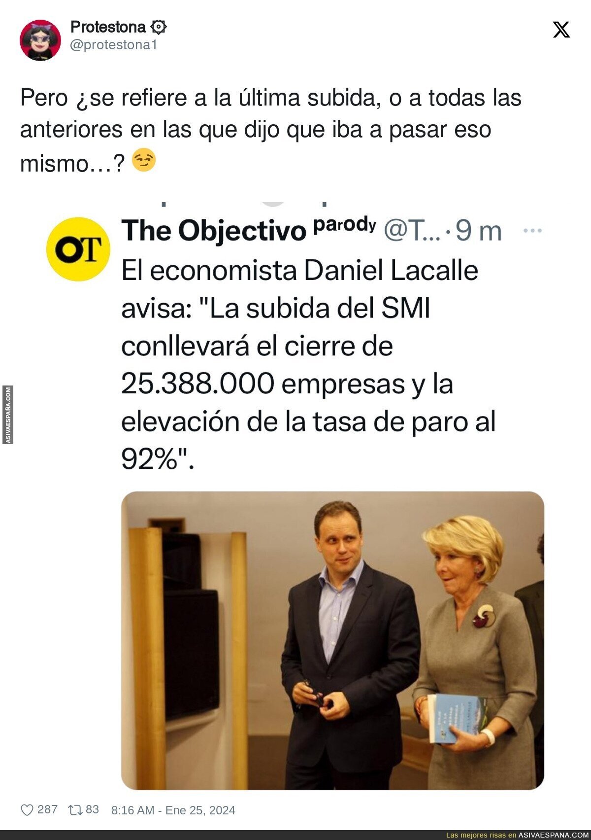 Daniel Lacalle ha sido retratado