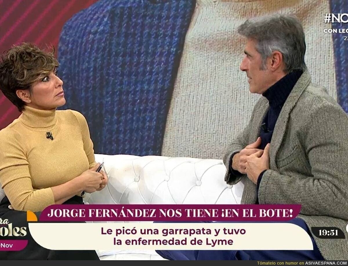 Polémica por los tocamientos de Sonsóles Ónega a Jorge Fernández sin su consentimiento