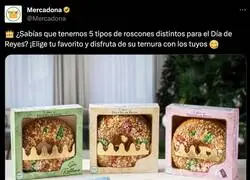 Mercadona te intenta enga&ntilde;ar con su Rosc&oacute;n de Reyes