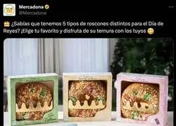 Mercadona te intenta engañar con su Roscón de Reyes