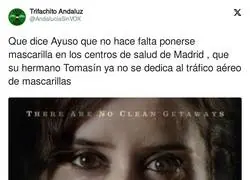 Ayuso ya no tiene a quien enchufar el negocio