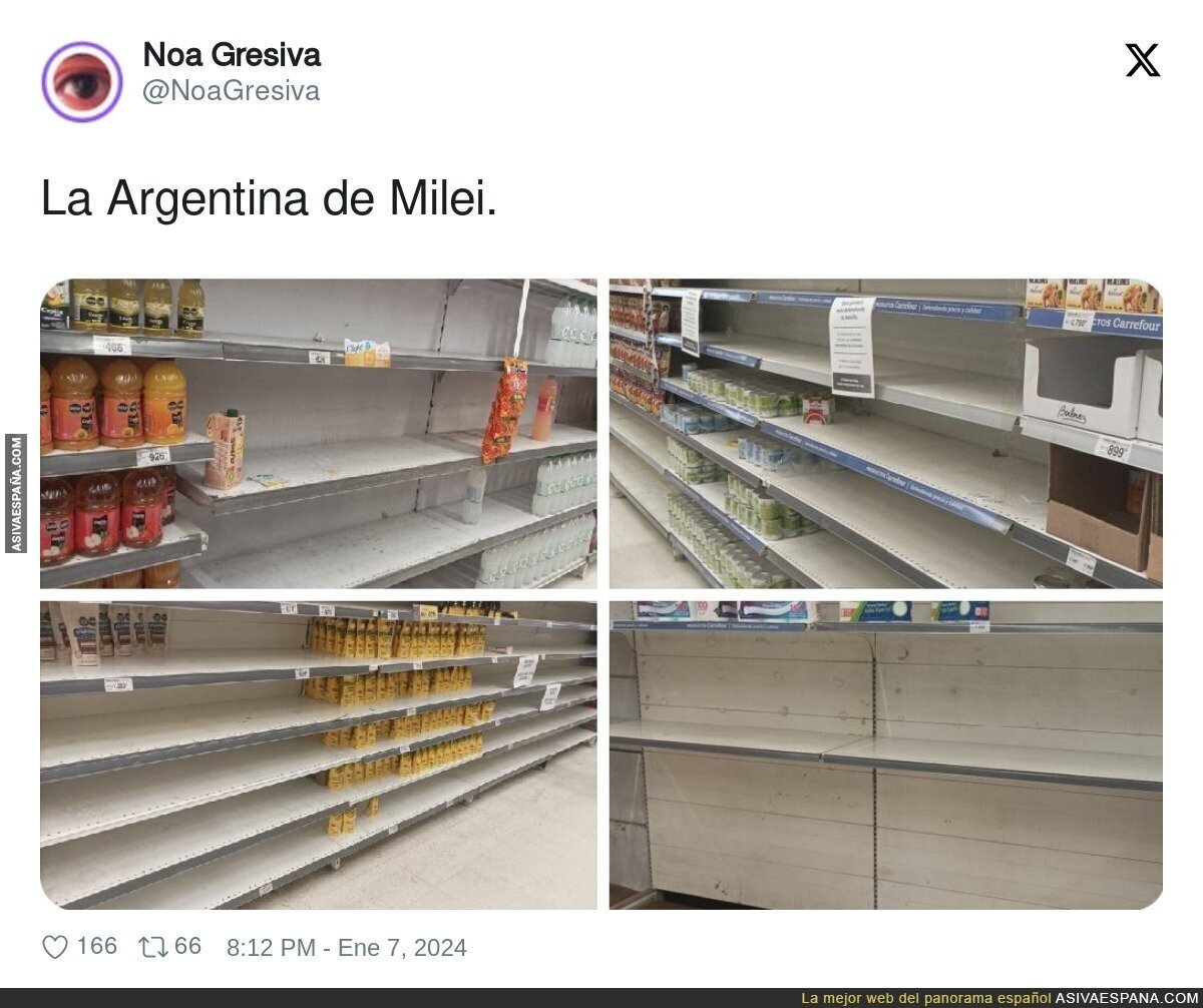 Bienvenidos a la libertad de Argentina