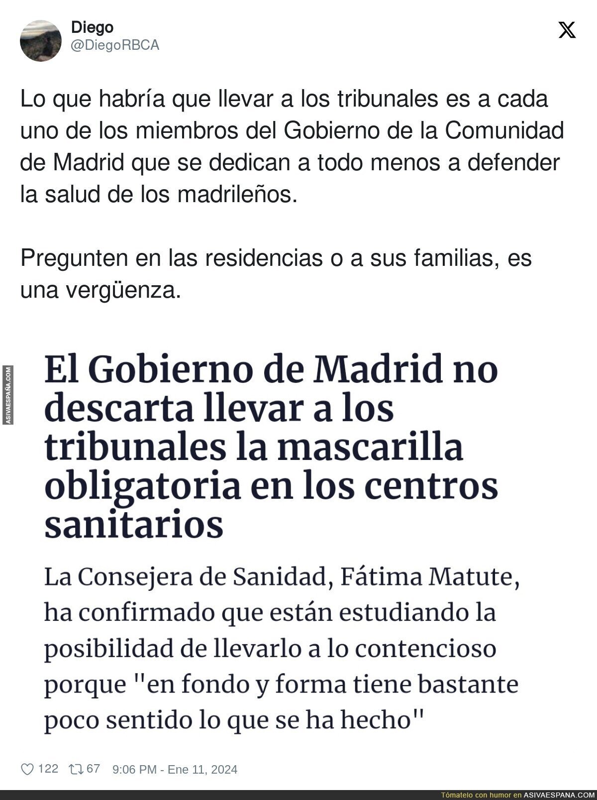 La Comunidad de Madrid no ha aprendido nada de lo sucedido en las residencias de mayores