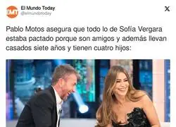 Lo que no sabíamos de Pablo Motos y Sofía Vergara