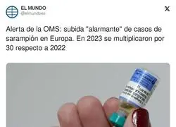 Cuidado con el sarampión