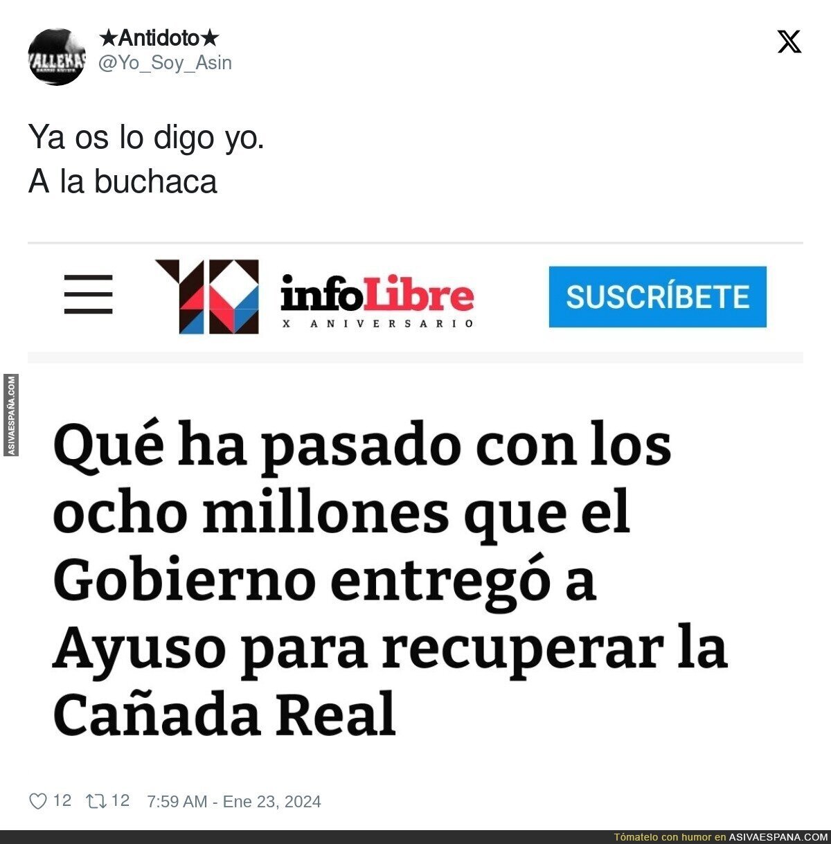 Los millones que han volado