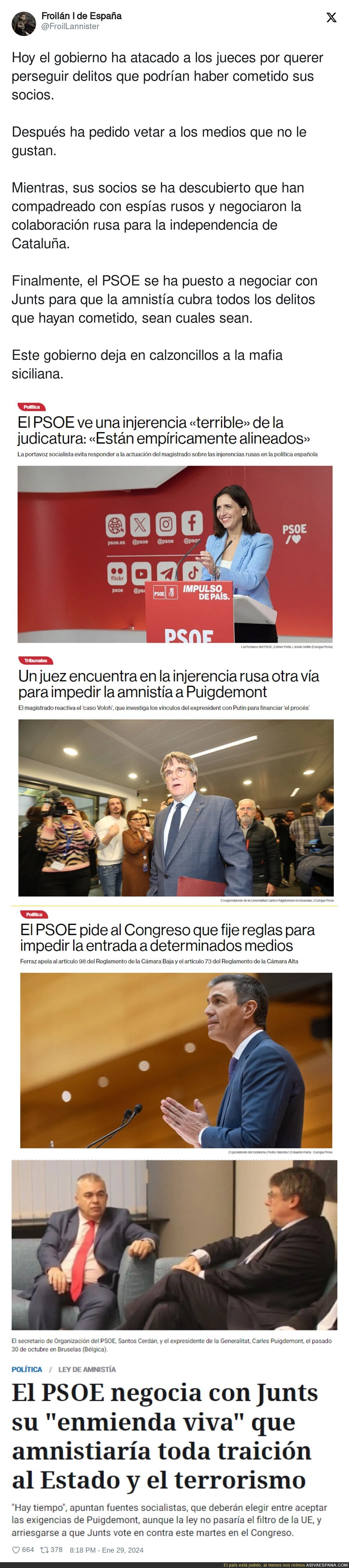 Sigue la negociación PSOE-Junts