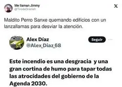 Pedro Sánchez siempre es el culpable de todo