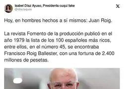 Juan Roig lo ha tenido f&aacute;cil en la vid