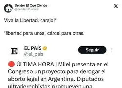 La libertad de Milei