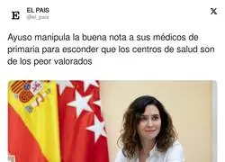Una m&aacute;s de Ayuso y la sanidad