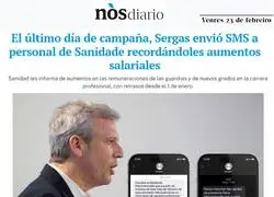 El Servicio de Salud gallego entra en campa&ntilde;a