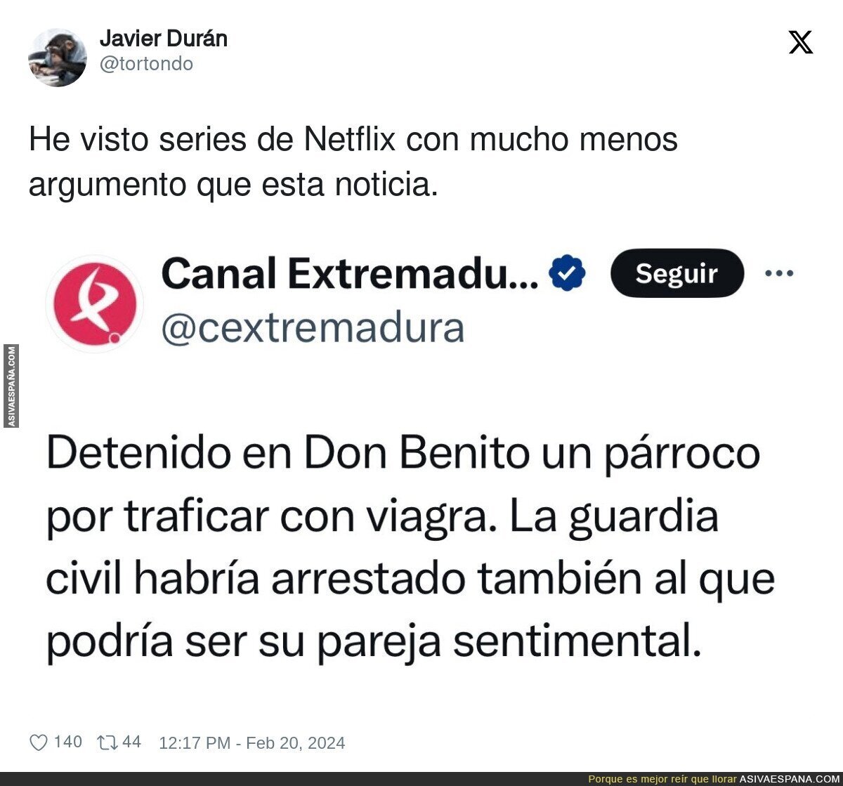 Muy apasionante la historia en Don Benito