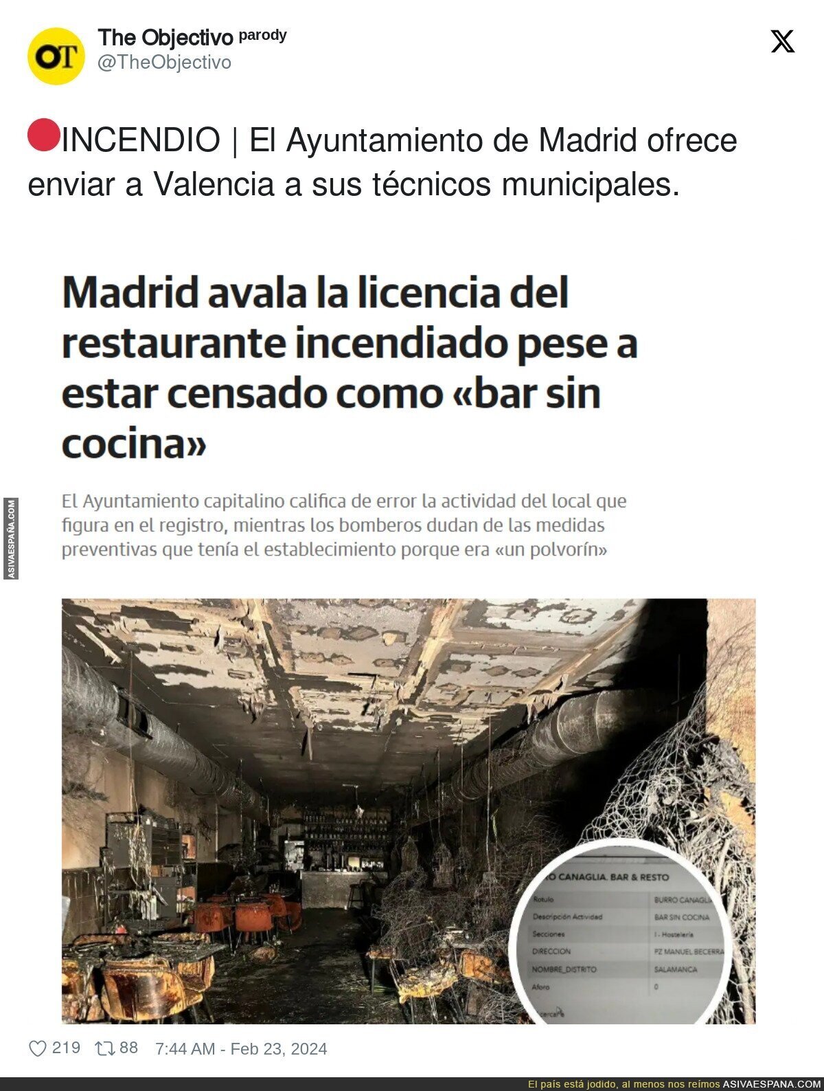 Madrid experta en incendios