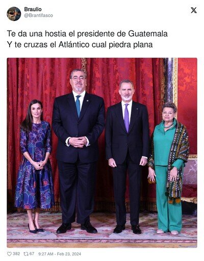 Cuidado con el presidente de Guatemala