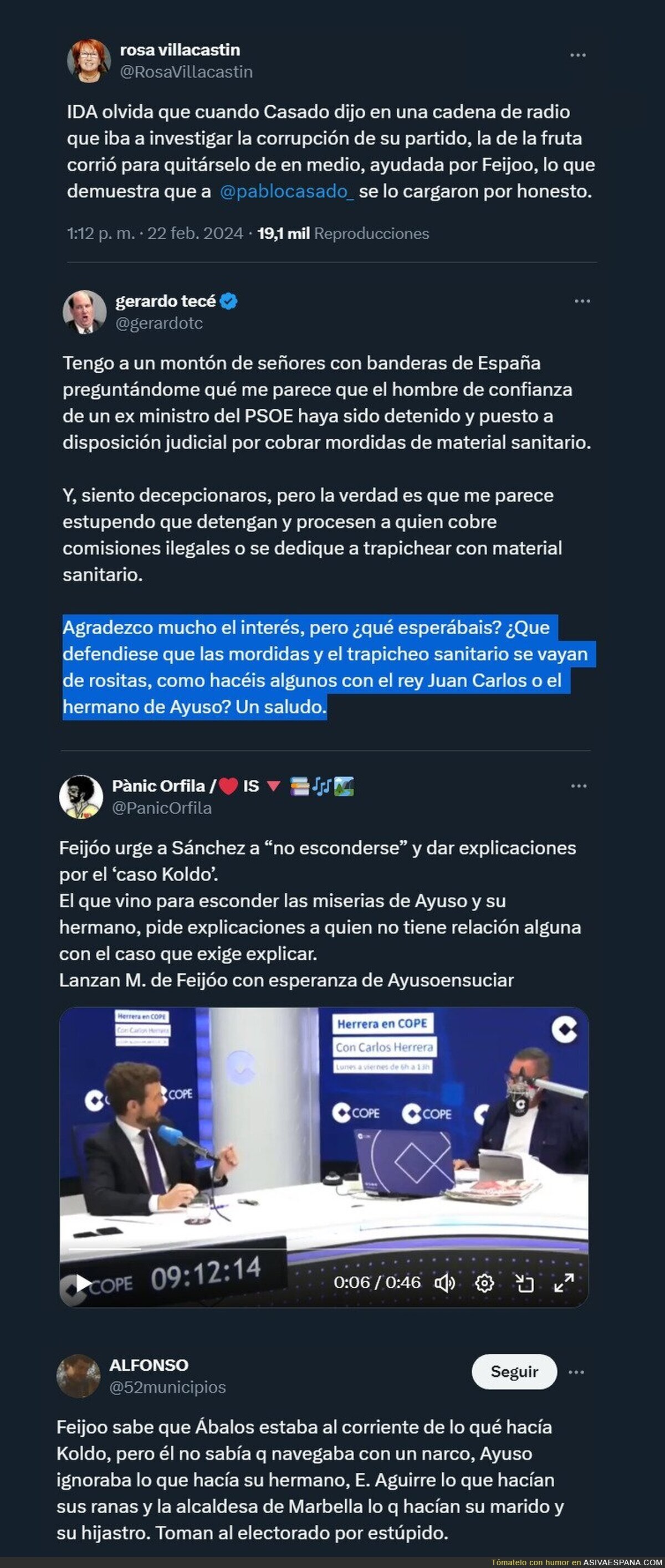 7291 ancianos, 283.000&euro; en comisiones para su hermano, se carg&oacute; al presidente de su partido