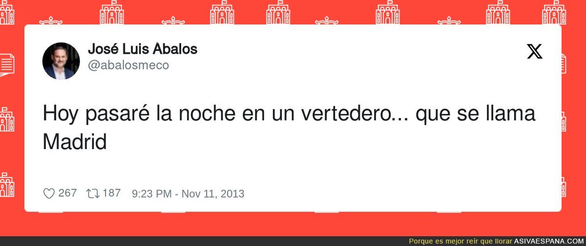 El tuit de José Luis Ábalos en 2013 que no tiene desperdicio
