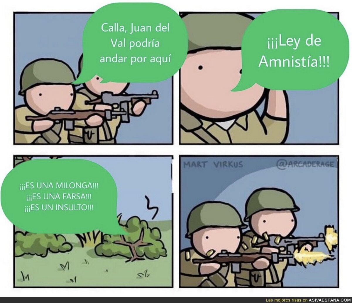 Juan del Val sigue erre que erre