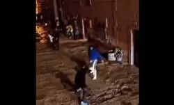 Gitano deja KO en el suelo de un golpe a un magrebí que tenía un machete