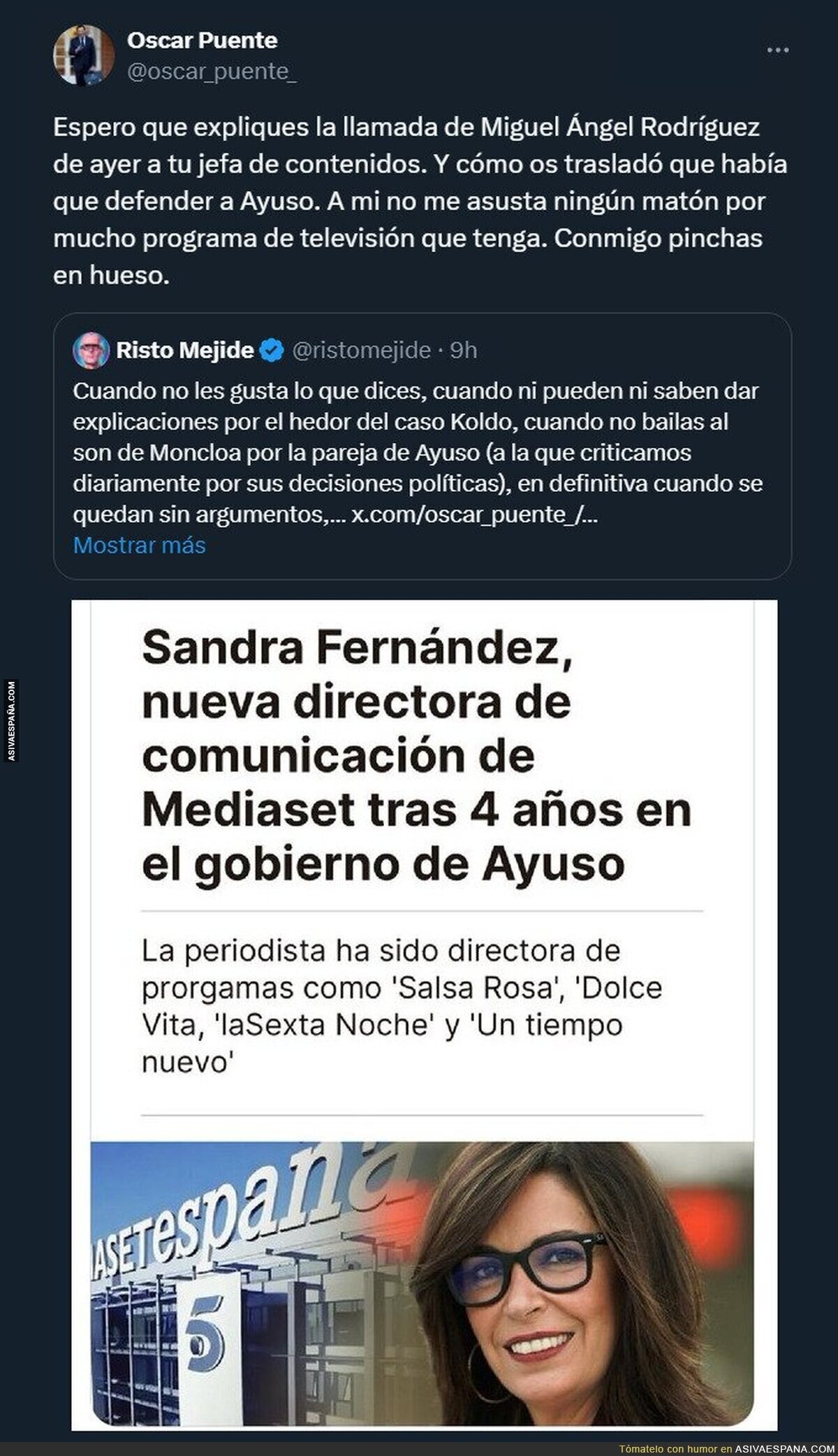 Oye Risto, ¿qué hay de esto?