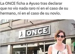 Ayuso tiene nuevo trabajo