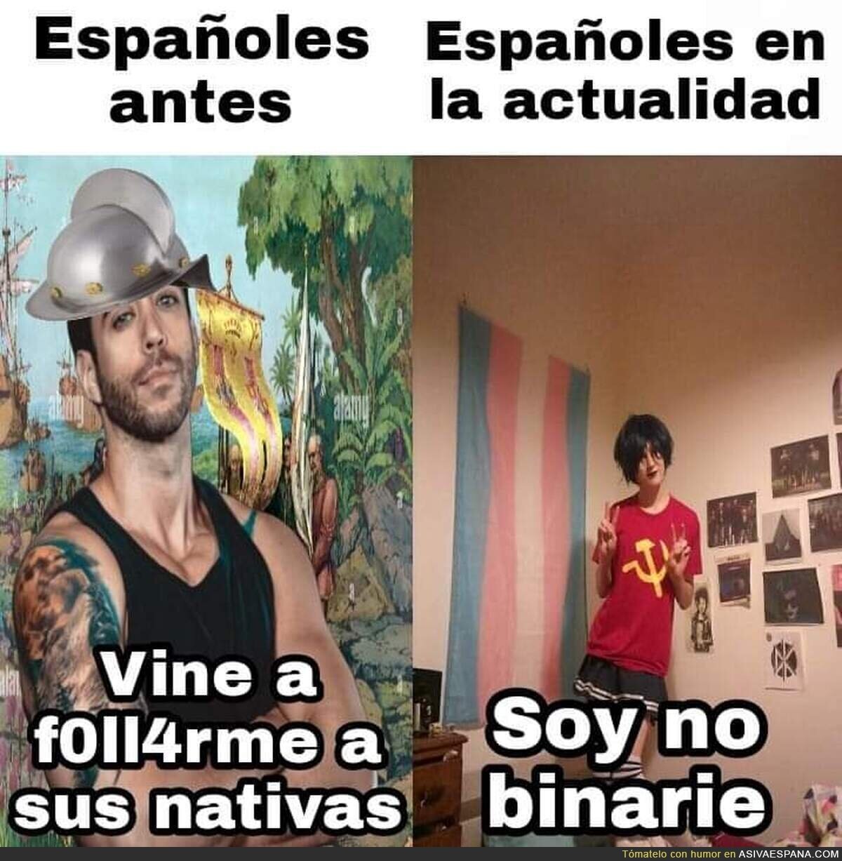 Los españoles han cambiado mucho