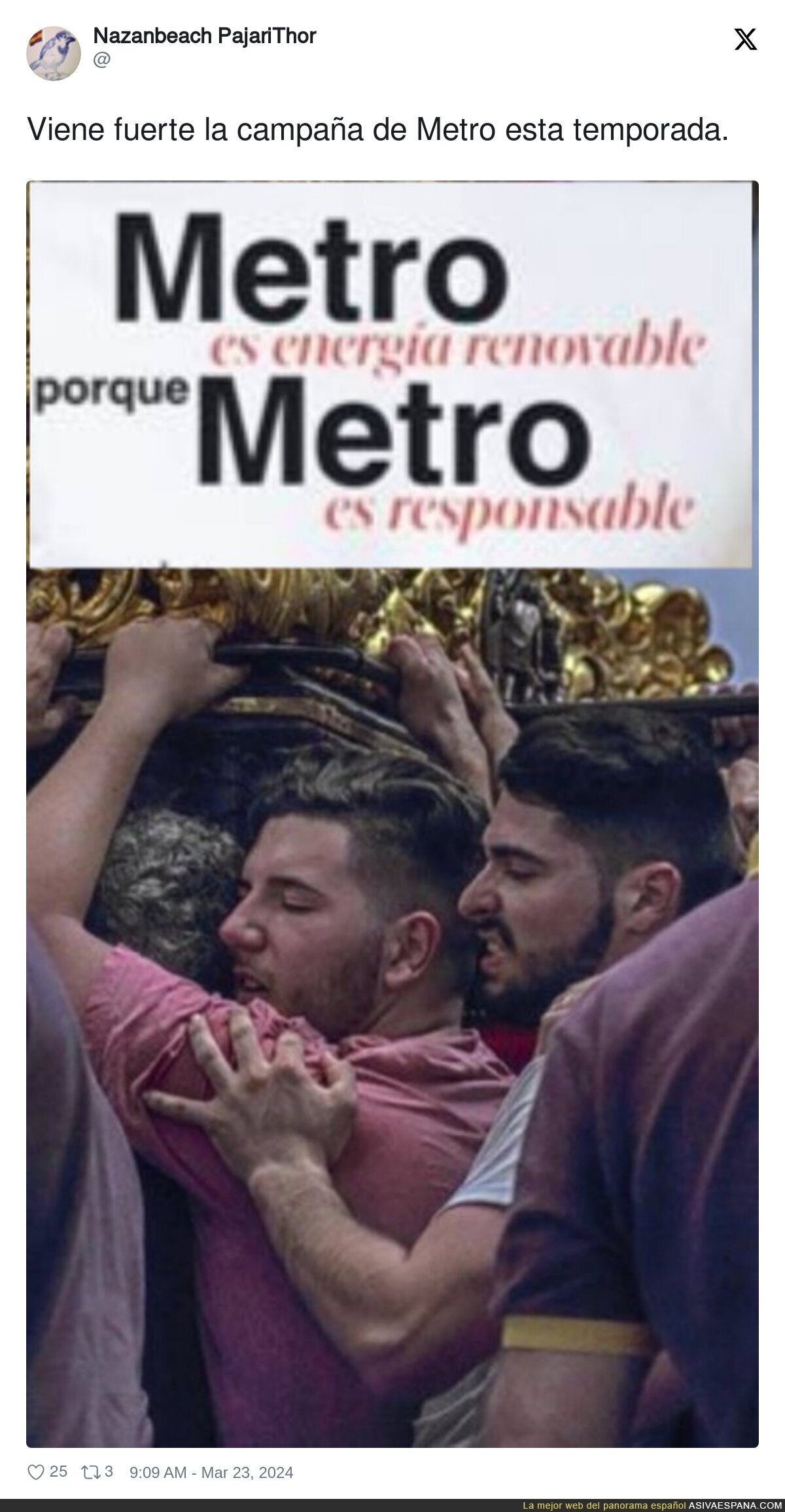 La realidad del metro