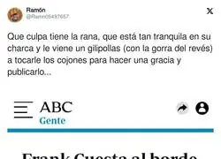 Mucho &aacute;nimo a la rana