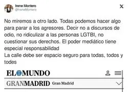 Las calles est&aacute;n peligrosas para seg&uacute;n quien