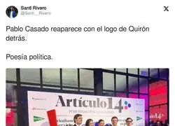 La reaparici&oacute;n de Pablo Casado