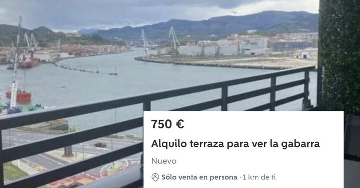 Brutal: Alquilan la terraza para ver La Gabarra y se lleva una buena ...