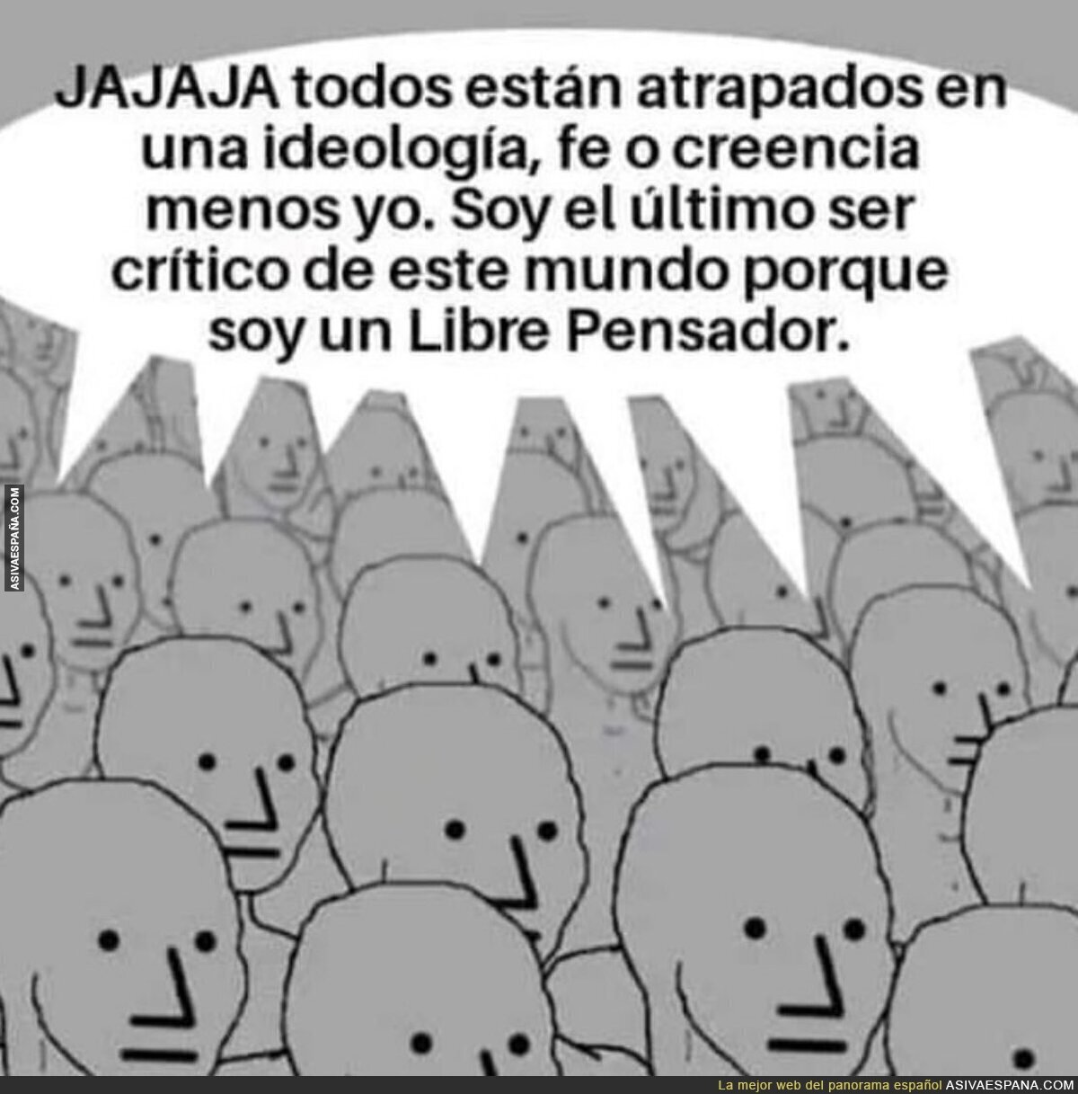 Un rebelde de la vida