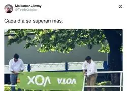 El nivel de los votantes de VOX en una imagen