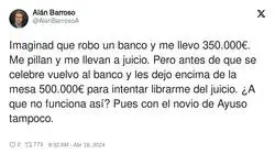 El novio de Ayuso se cree el más listo de la clase