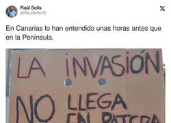 En Canarias lo han entendido unas horas antes que en la Península