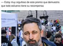 Santiago Abascal ha sido reconocido