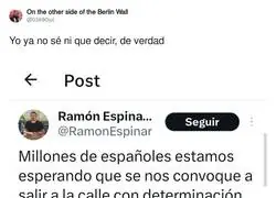Ramón Espinar se ha fumado algo