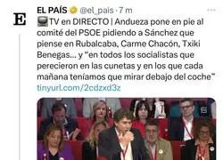 El pensamiento de la gente del PSOE