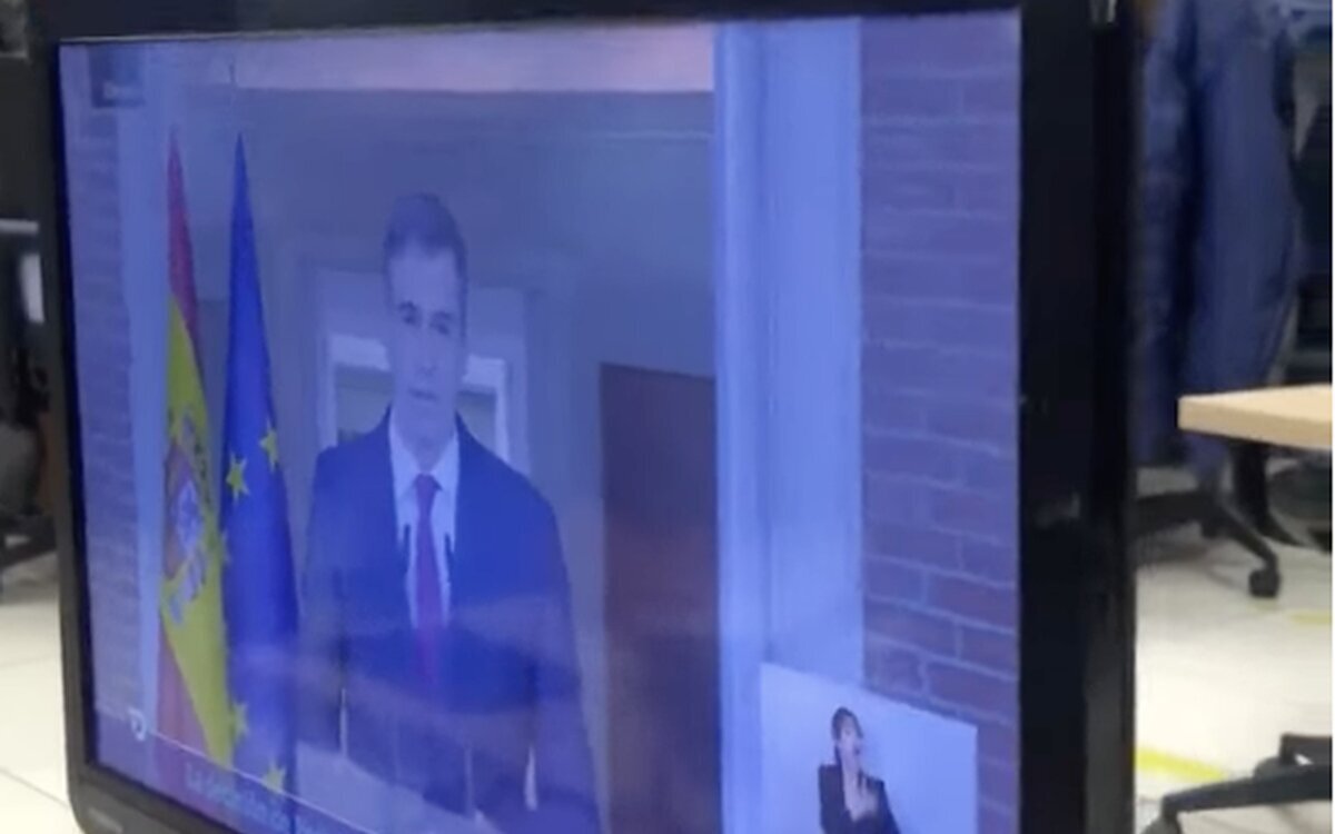 Así ha sido la reacción de la redacción de TVE ante la no dimisión de Pedro Sánchez
