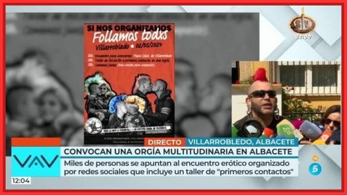 El organizador de la orgía del Viñarock se encara a la prensa: “Sí, queremos follar, pero en un contexto que no sea violento”