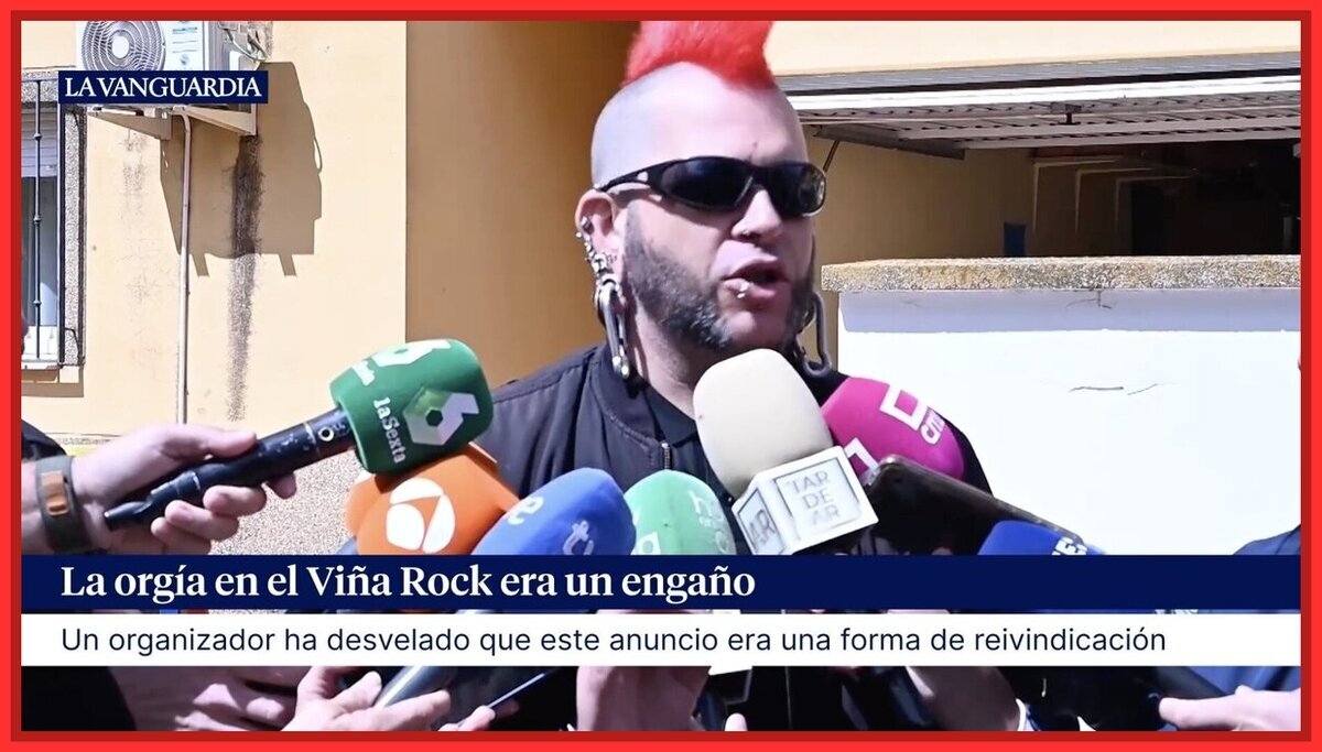 El organizador de la orgía del Viñarock se encara a la prensa: “Sí, queremos follar, pero en un contexto que no sea violento”